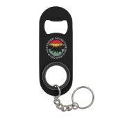 Outdoor Adventures Wisconsin Mini Flessenopener (Achterkant)