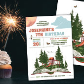 Outdoor Avontuur 2 Verjaardagsfeest Kaart