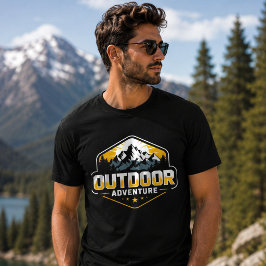 Outdoor Avontuur Berg T-Shirt