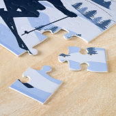 Outdoor Avontuur snowboarden Winter Legpuzzel (Zijkant)