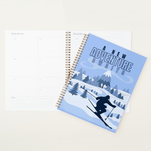 Outdoor Avontuur snowboarden Winter Planner (Display)