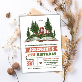 Outdoor Avontuur Verjaardagsfeest Kaart