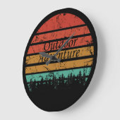 Outdoor avontuur wandelliefhebber grote klok (Hoek)