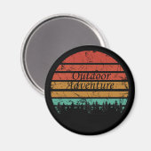 Outdoor avontuur wandelliefhebber magneet (Voorkant / Achterkant)