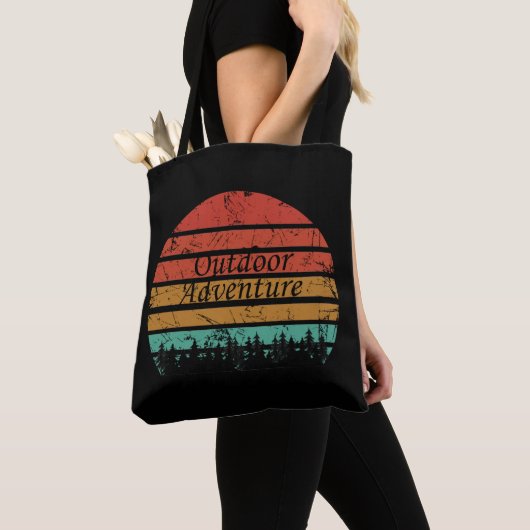 Outdoor avontuur wandelliefhebber tote bag (Dichtbij)