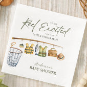 Outdoor Baby shower Gevist thema servetten