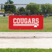 Outdoor Banner-Cougars Paw Spandoek (Insitu)