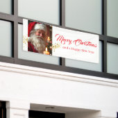 Outdoor Banner Santa Vrolijk Kerstfeest (Buitenkant Gebouw)