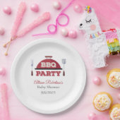 Outdoor BBQ Baby shower Papier Bord (Feest)