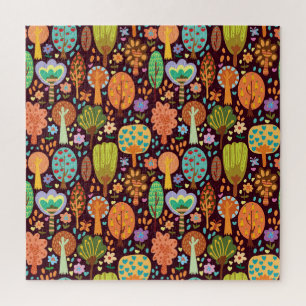 Outdoor behang Naadloze textuur Legpuzzel
