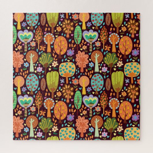 Outdoor behang Naadloze textuur Legpuzzel (Verticaal)
