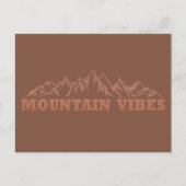 Outdoor berg vibes avontuur feestdagenkaart (Voorkant)