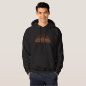 Outdoor bergvibes wandelliefhebber hoodie (Voorkant volledig)