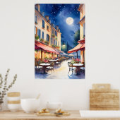 Outdoor Cafe Poster (Keuken)