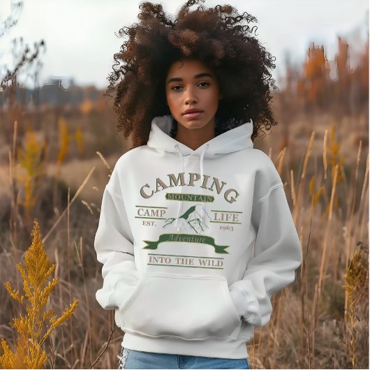 Outdoor camping camper leven hoodie