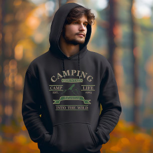 Outdoor camping camper leven hoodie