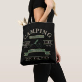 Outdoor camping camper leven tote bag (Dichtbij)