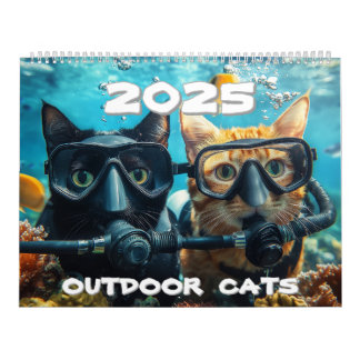 Outdoor Cats Kalender 2025