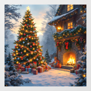 Outdoor Christmas Window Cling Raamsticker
