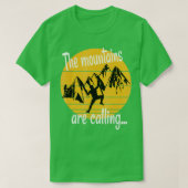 Outdoor Clothing Mountain Climb Rugged T-shirt (Design voorkant)