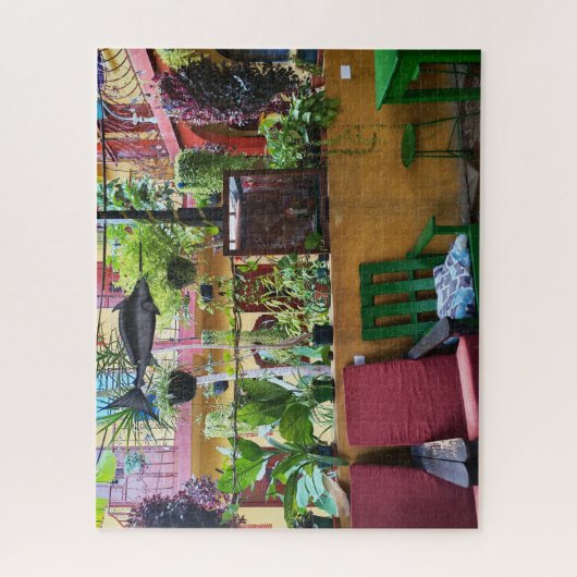 Outdoor Courtyard Café Legpuzzel (Verticaal)