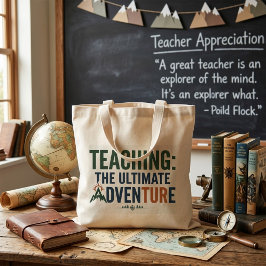 Outdoor Docent Ultieme Avontuur Tote Bag