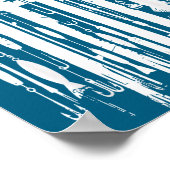 Outdoor Fishing American Flag Fisherman Fish Lover Poster (Hoek)