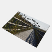 Outdoor Fußmatte - Der Weg zum Ziel! Türmatte Deurmat (Schuin)