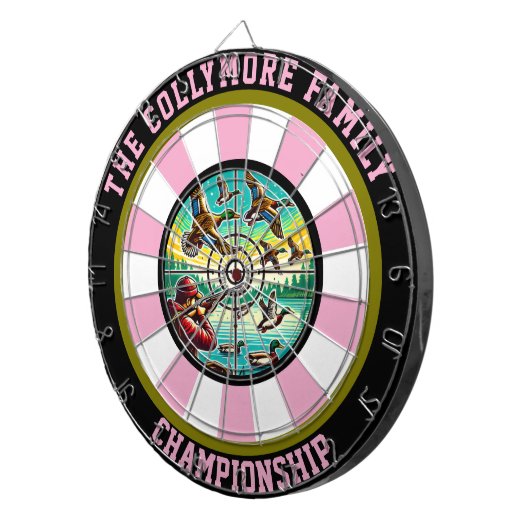 Outdoor-geïnspireerde Duck Target Art Dartbord (Voorkant Rechts)