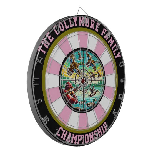 Outdoor-geïnspireerde Duck Target Art Dartbord (Voorkant Links)