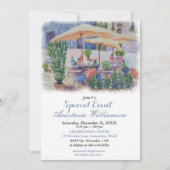 OUTDOOR HOUSE PARTY EVENT UITNODIGEN KAART (Voorkant)