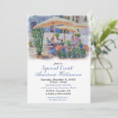 OUTDOOR HOUSE PARTY EVENT UITNODIGEN KAART (Staand voorkant)