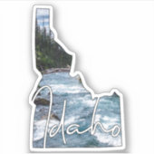 Outdoor Idaho State Sticker (Voorkant)