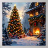 Outdoor kerst Poster (Voorkant)