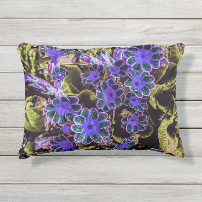 Outdoor Kissen Primeln Buitenkussen (Voorkant)