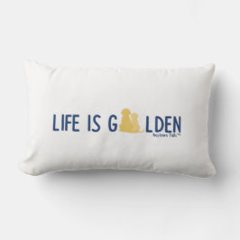 Outdoor Life is Golden Worpillow, Huis Verwarmend Buitenkussen