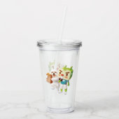 Outdoor Market Fun Acryl Drinkbeker (Achterkant)