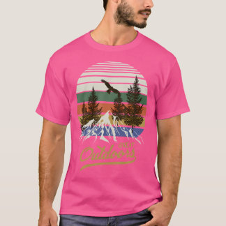 Outdoor Mountains Graphic Wandelen Outdoor Natuur T-shirt