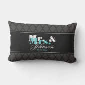 Outdoor Mr en Mrs gooien kussen voor pasgetrouwden (Achterkant)