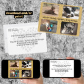 Outdoor Party Invitation Four Replaceable Photos Kaart