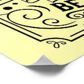 OUTDOOR POSTERS - Achtertuin Regels (Hoek)