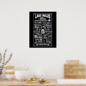 OUTDOOR POSTERS - Lake Rules (Keuken)