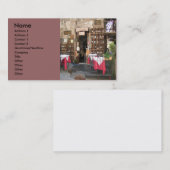 Outdoor Restaurant Visitekaartje (Voorkant / Achterkant)