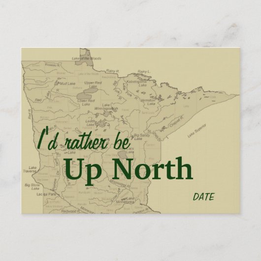 Outdoor Save the Date/Uitnodiging Aankondigingskaart (Voorkant)