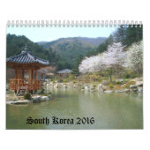 Outdoor South Korea Agenda 2016 Kalender (Hoes)