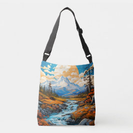 Outdoor Summer River Valley Crossbody Tas