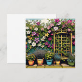  Outdoor Trellis en Potten van Planten (Voorkant / Achterkant)