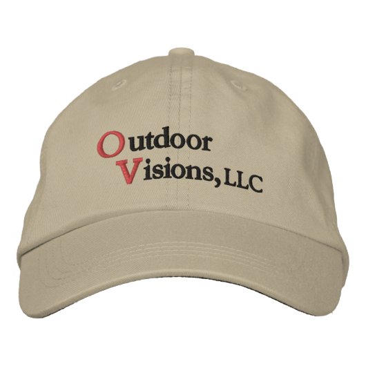 Outdoor Visions Low Profile Geborduurde Pet (Voorkant)