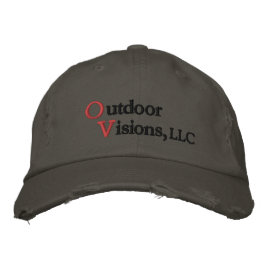 Outdoor Visions Low Profile Rugged Geborduurde Pet