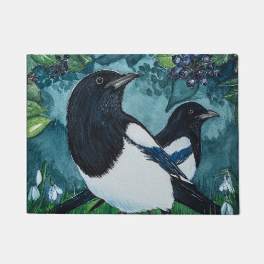 Outdoor vogel deurmat (Voorkant)